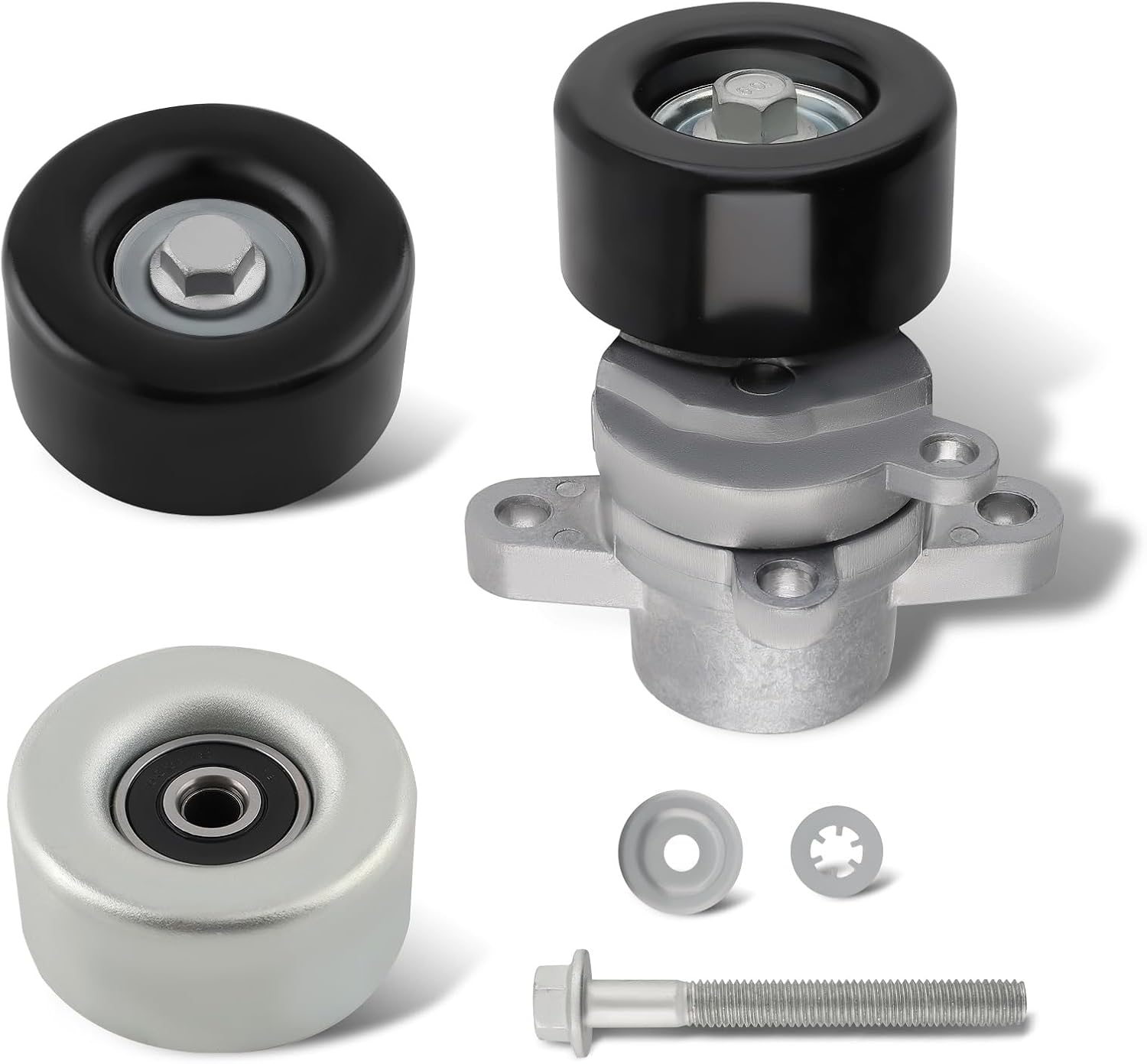maXpeedingrods 39155 Drive Belt Tensioner 36356 Idler Pulley for Nissan Altima Maxima Murano Teana Quest 2006-2014 3.5L 36357 11955JA10D