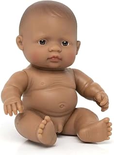 Miniland Miniland31147 Baby Doll Hispanic Boy Polybag, Multi-Color