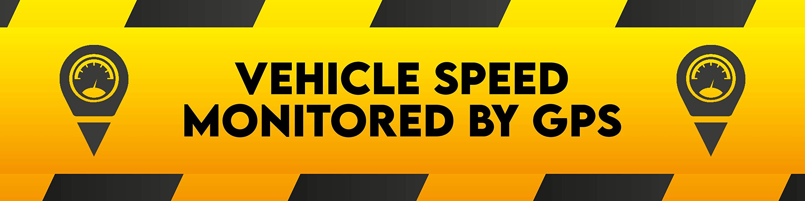 Stop Dangerous Tailgating with Vehicle Speed Monitored by GPS, High Visibility Magnet