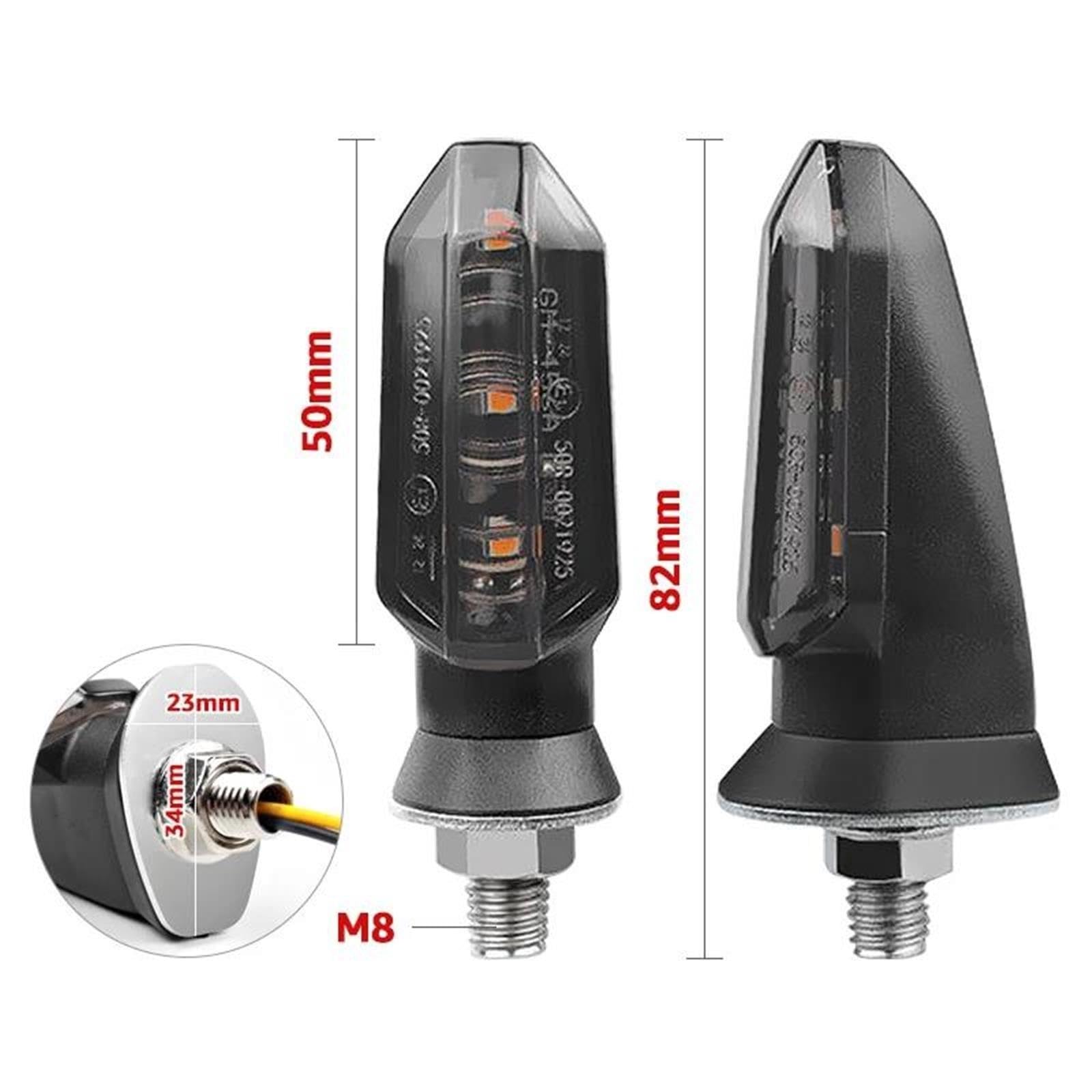 Indicador de señal de Giro para Shadow VT750 600 VT600 Grom 125