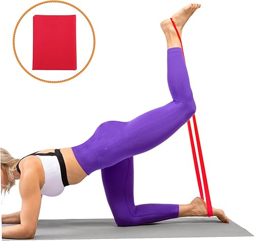 Miniatura 7 de TPE Yoga Resistance Band for Full Body Stretching and Strength Training Portable Fitness Exercise Band for Shoulders Back Legs Waist Suitable for