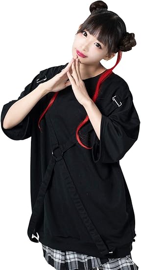 Amazon エーシーディーシーラグ 半袖 パラシュートハーネストレーナー 半袖 Acdc Rag 原宿系 ファッション レディース 個性的 派手かわ ブラック トレーナー パーカー 通販 Amazon エーシーディーシーラグ 半袖 パラシュートハーネストレーナー 半袖 Acdc Rag 原宿系 ファッション レディース 個性的 派手かわ ブラック トレーナー パーカー 通販