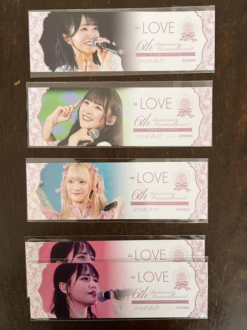 LOVE 6周年コンサート アクリルパネル ラッフル LOVE 6th ANNIVERSARY