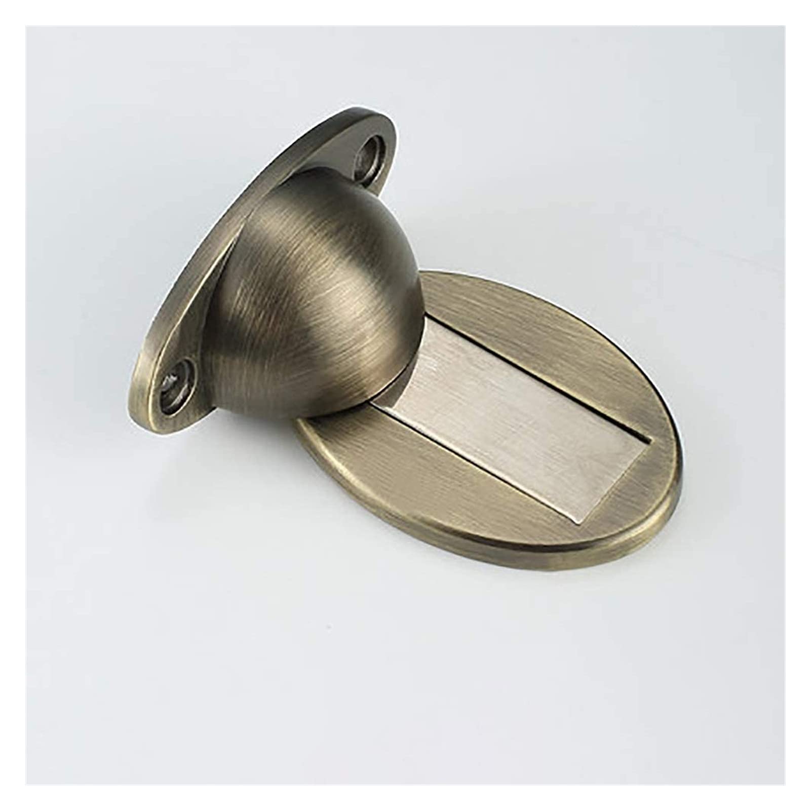 Nvsfzgiyg Green Bronze Door Stops Magnetic Magnet Holder Glass Hidden Doorstop Invisible Block For Windproof And Anti-Collision Easy To Install
