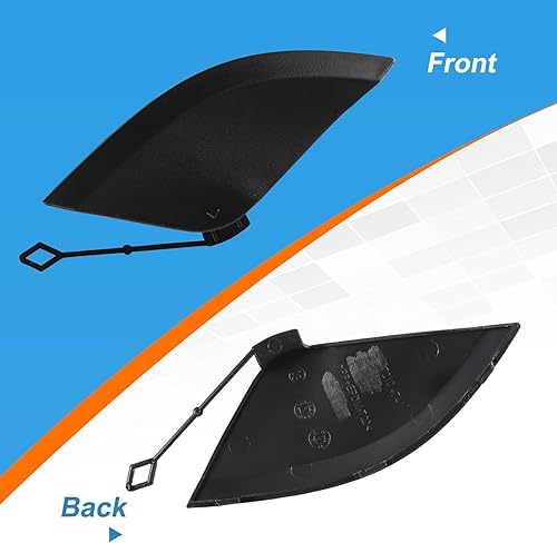 Miniatura 5 de Cubierta de gancho de remolque para parachoques delantero, tapa de ojo de remolque para BMW X3 F25 20112012 2013 2014 51117210474 Cubierta de