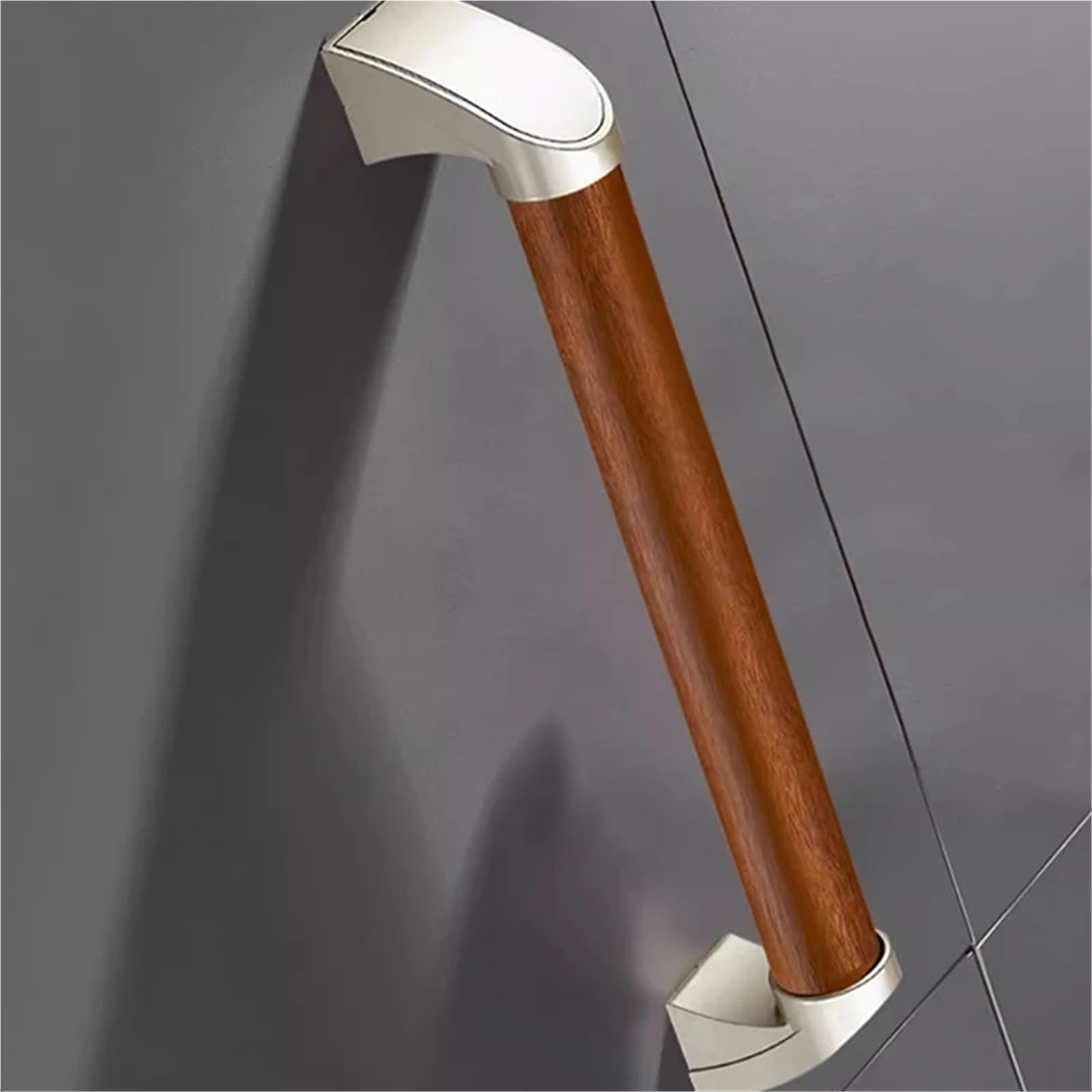 Barras de Apoyo para baños Accesorios para manijas de baño, bañeras, barandillas de Escalera, manijas de baño, Ducha, Inodoro, Barra de Ducha, Muebles de salón(Light Grey)