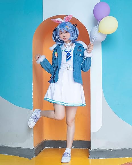 Amazon.co.jp: [milky time] ホロライブ 兎田ぺこら VTuber コスプレ