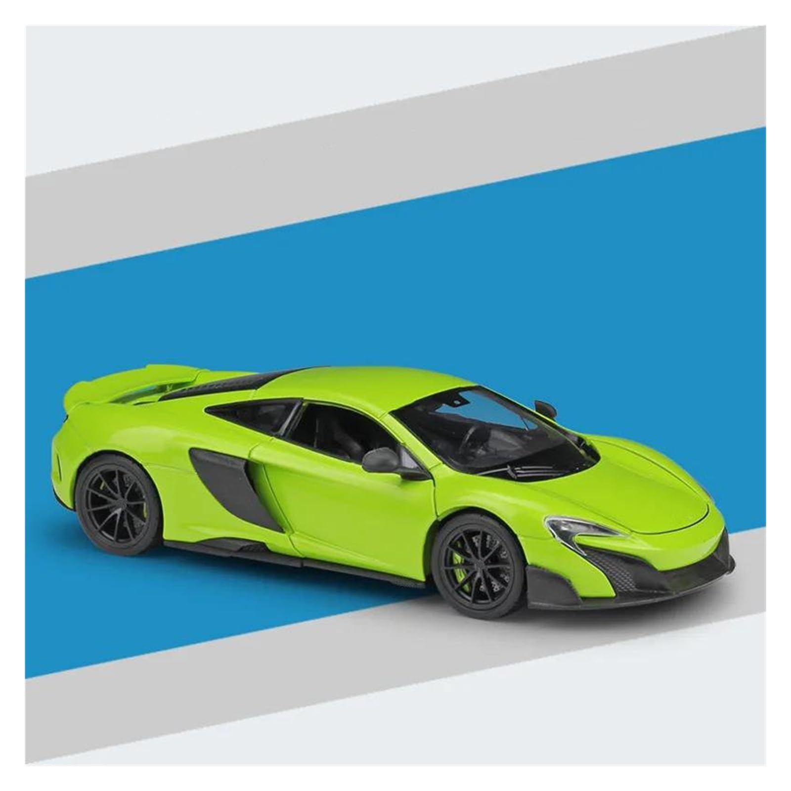 UIFCOG Die Cast Collectible Car Model 1:24 For 675LT Alloy Model Diecasts Metal Vehicles(Green)