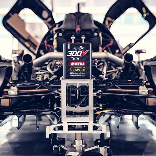 Vista 7 de Motul 110860 300 V 15W-50 competición coche carreras motor aceite aceite completamente sintético motor lubricante 2 litros alto rendimiento 4