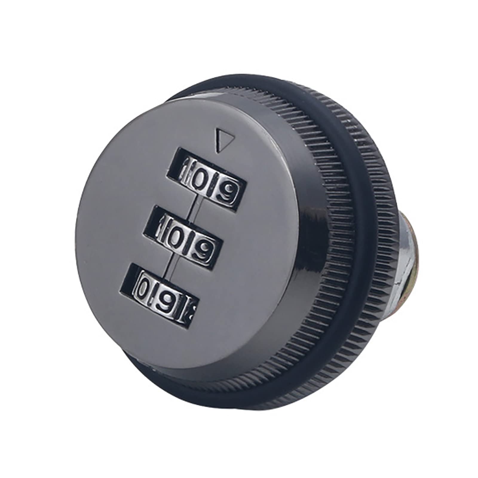 3-Digit Combination Cabinet Lock - Keyless Rotary Cam Lock for Cabinets, Drawers, and Mailboxes,1pcs(Iron Grey)