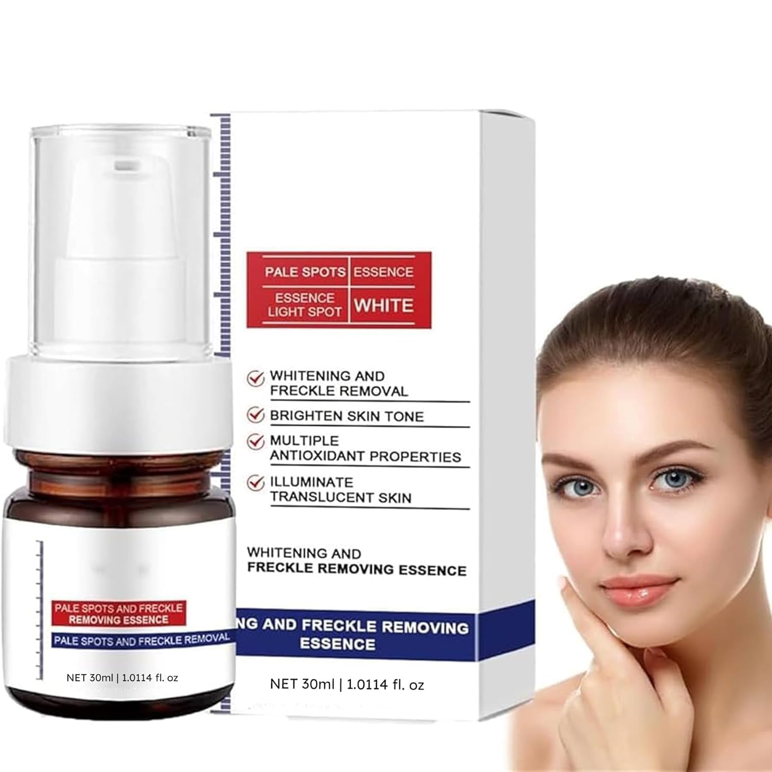 AV Herbal International Aobenz Whitening And Freckle Removing Essence, Vitamin C Face Cream, Anti-Spot Serum, Dark Spot Correcting Serum For Korean Skincare (40 Ml)(Pack Of 1)