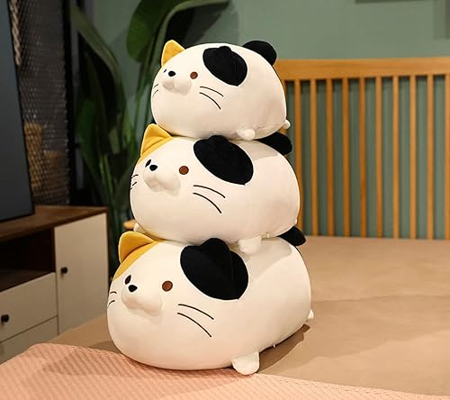 Miniatura 2 de Linda y suave y gorda de gato atigrado de peluche, juguetes de peluche para gatos y gatitos, almohada para abrazar, regalo para niños y amantes