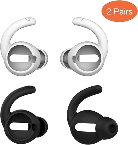 Miniatura 5 de 2 pares de ganchos para las orejas para AirPods, accesorios compatibles con auriculares AirPods 2 y AirPods 1 o EarPods, puntas de Airpod, ganchos