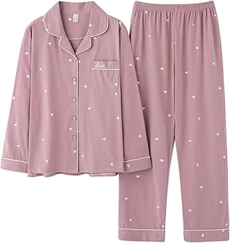 パジャマ レディース ルームウェア 7点セット 可愛い 寝巻き 長袖 前開き@ 楽天市場】ルームウェア レディース 可愛い パジャマ 寝巻き