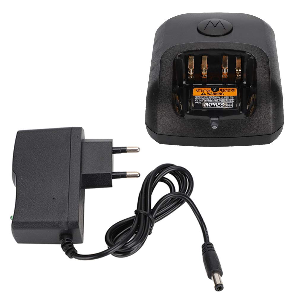 Caricabatterie Rapido per XIR P8268 DP4400 DP4800 DP4801 DEP550 DEP570 DP2000 DP2400 DP2600 Walkie Talkie 100-240 V, Base Stazione di Ricarica Batteria Radio Bidirezionale