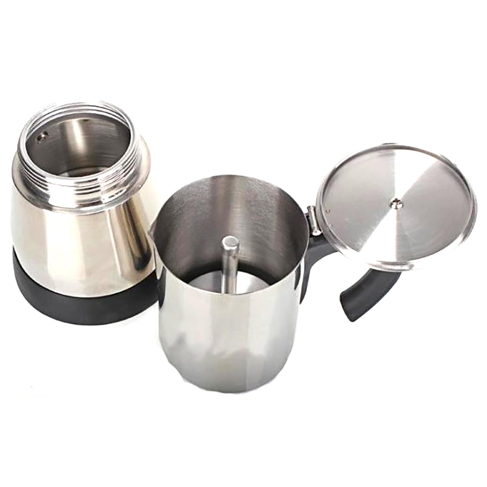 Electric Moka Pot, 300 Ml Di Percolatore Di Caffè Elettrico, Passano Automaticamente Per Mantenere La Modalità Calda, Valvola Per La Riduzione Della Pressione Di Sicurezza, Per L'ufficio Di Casa