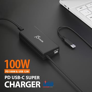 j5create USB Type C PD 100W Fast Charger