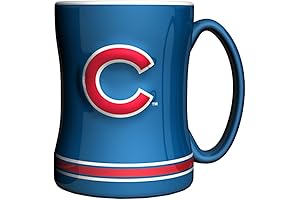 Boelter Brands MLB Chicago Cubs Crest Sculpted Mug