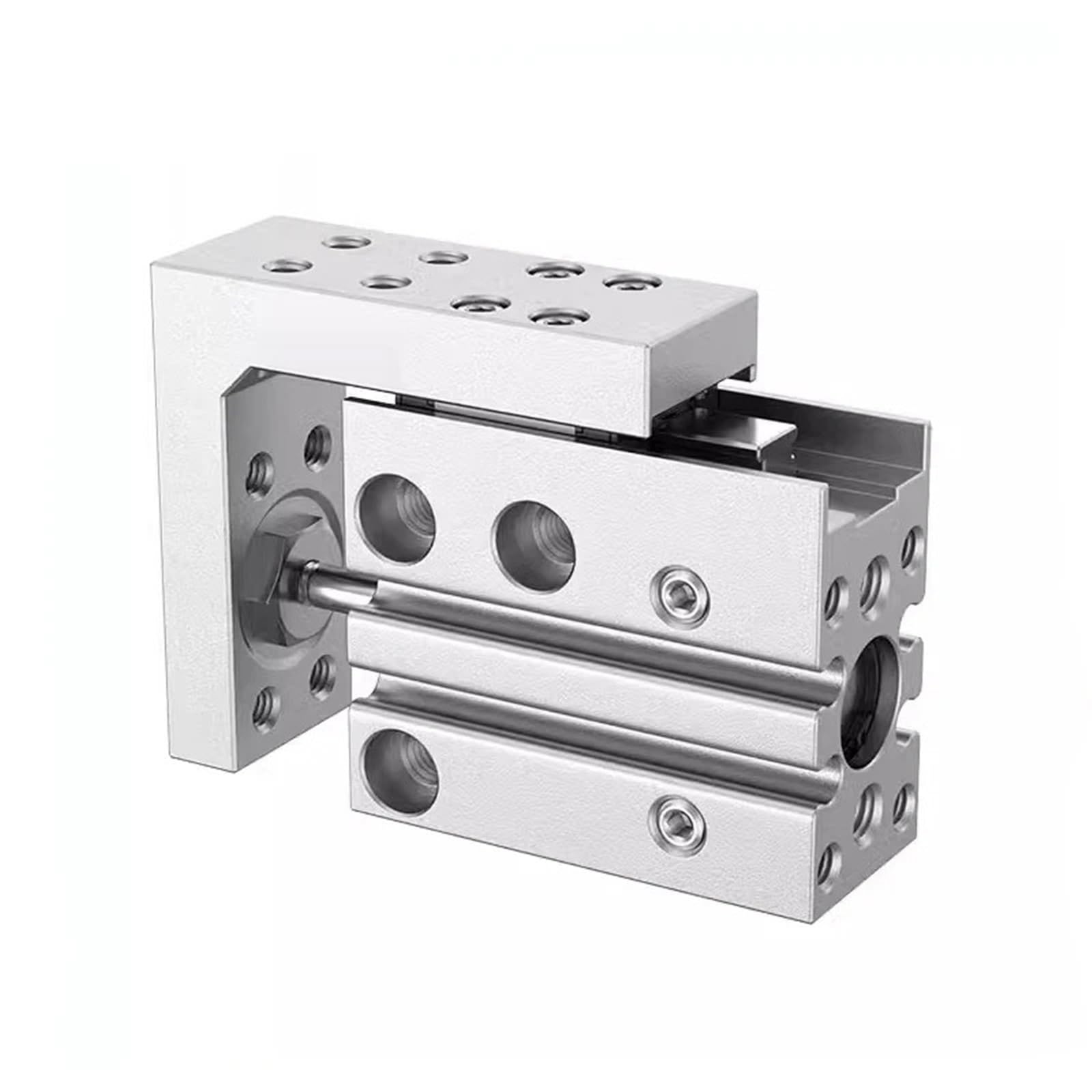 Vérin à rail pneumatique double effet de précision MXH20 pour table de guidage