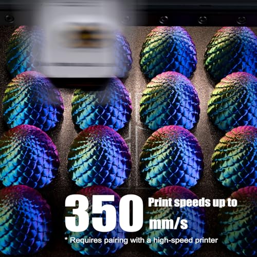 Image of OVV3D 3D Printer Filament, PLA Filament 1.75mm, Tri-Colors Rainbow Silk PLA Filament, Rainbow PLA Filament with Silk PLA Red-Yellow-Blue, 3D Printing Filament PLA Filament 1.75mm + /-0.02mm, 1kg