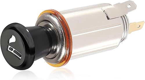 Miniatura 10 de Encendedor de Coche Yourkar, Enchufe de Encendedor de Cigarrillos DC 12V para Auto, Encendedor de Cigarrillos con Cable para la mayoría de Coches, 1