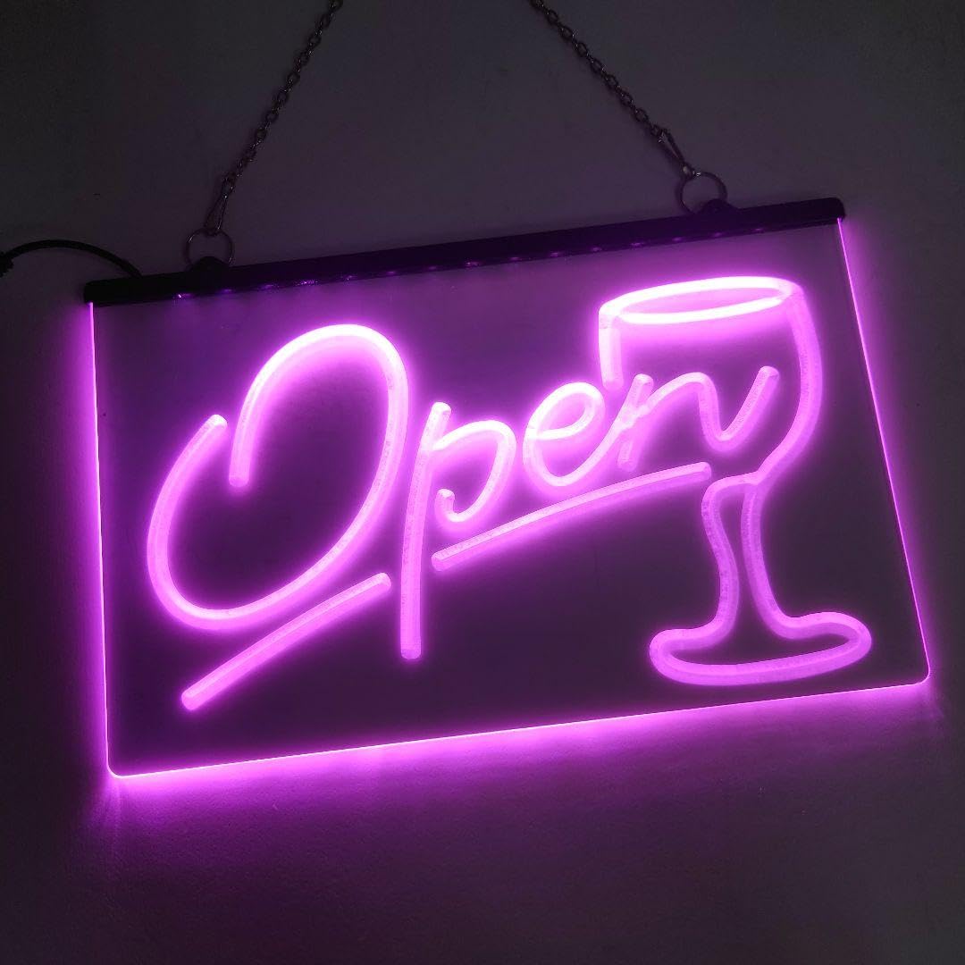 Amazon.co.jp: No.NE11P OPEN オープン LED ネオン 看板 店舗