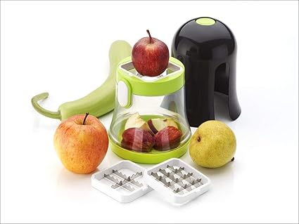 Jv enterprise 7 in 1 Multifunction Vegetable Cutter Chipser Manual Quick Dicer Fruit Slicer Non-Skid Base Slicer and Cutter Grater