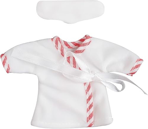 Miniatura 4 de Ropa de muñeca Reborn de 5 a 7 pulgadas, mini muñeca de bebé, accesorios de traje, conjunto de camisón, conjunto de 3 piezas