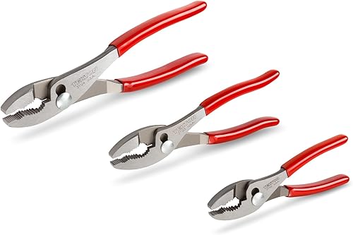 Miniatura 2 de TEKTON Juego de alicates para juntas deslizantes, 3 piezas (6-12, 8, 10 pulgadas)  PGA10103  Fabricado en Estados Unidos
