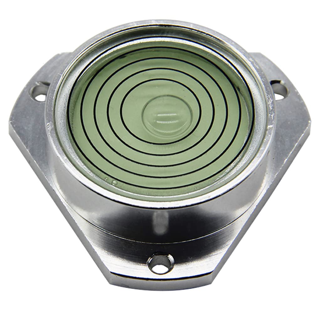 High Accuracy 30' /2mm D28mm Alloy Metal for Shell Bubble Horizontal Spirit for Tri Horizontal