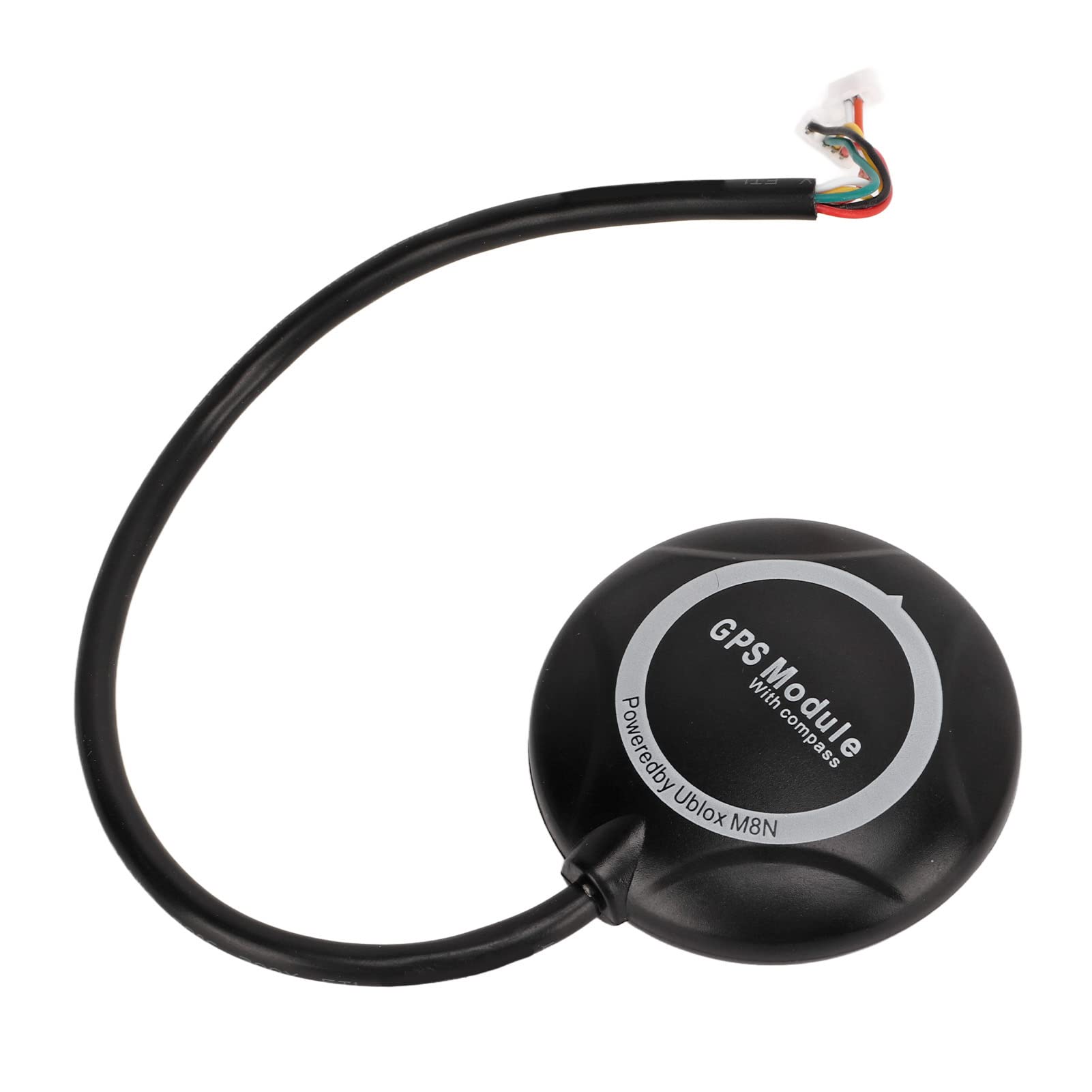 Jeanoko Controlador de Vuelo Módulo GPS , Módulo GPS Velocidad de Búsqueda Satelital Rápida Alta Precisión PX4 Pixhawk con Brújula Integrada para Antenas Pasivas para Drones