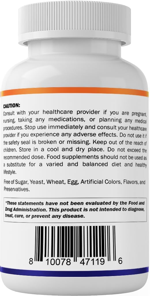 Vitamatic Methyl Folate 15 mg, 120 Vegetarian Capsules — Amazon image 8