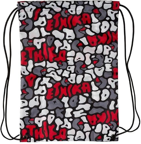 Ethika Drawstring Bag, 14” x 16” Lightweight Polyester Gym Sack with Drawcord Sh