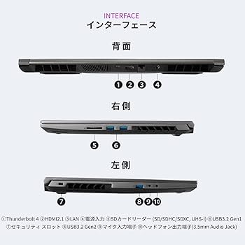 Raytrekゲーミングノート　Corei5 メモリ32Gb GTX1650Ti Amazon.co.jp: 【整備済み品】 ゲーミングノートPC ドスパラ