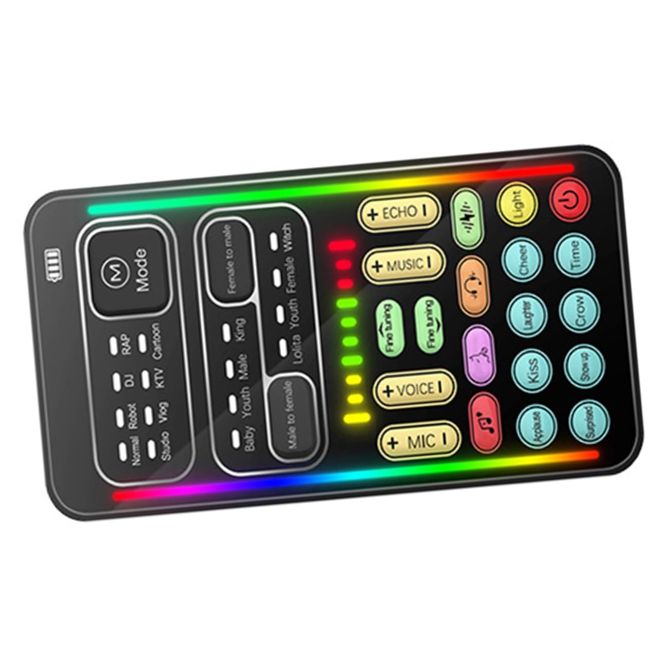 Mini Sound Card Robot Voice Changer for Boys and Girls Adults Voice Changing Sound Effects for Phone Computer Anchor Online Games-picture-20