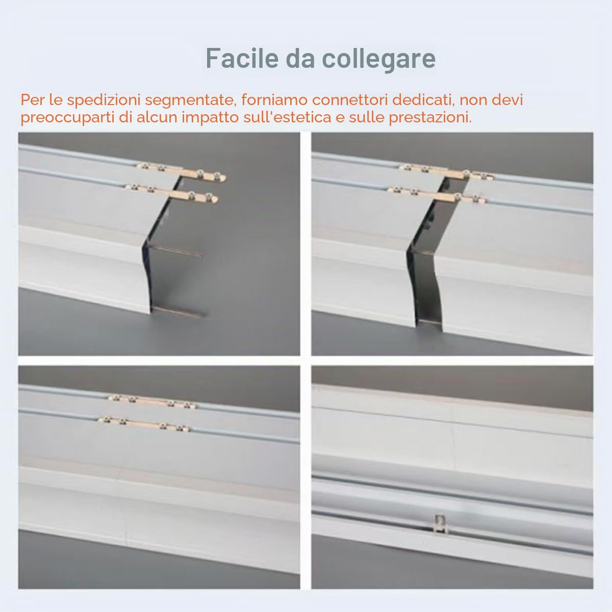 Generico Scatola per Tende, Binario per Tende Doppio, Binario deflettore, Installazione a Parete Integrata con Binario per Tende, Scatola per binari, puleggia per Binario Scorrevole