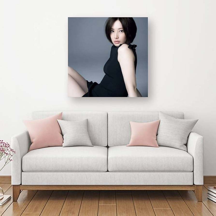 Amazon.co.jp: 北川景子セクシービキニ写真貧乳絵画ポスター 壁