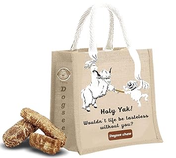 Dogsee Dogsee chew Puffy Bars 500 GM Jute Bag, 500 Gram