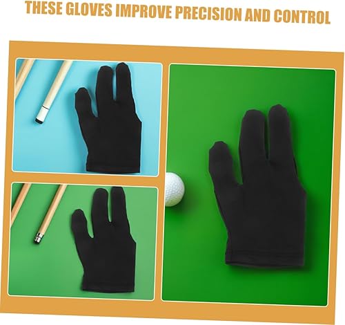 Miniatura 9 de balacoo 10pcs Breathable Elastic Billiard Gloves Finger Design for Improved Cue Control Comfortable Fit for Men Women Billiards Snooker Cue Sports