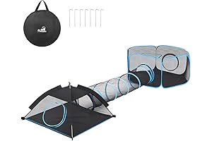 Outdoor Cat Tent and Tunnel: The Purrfect Outdoor Oasis for Your Feline Friend