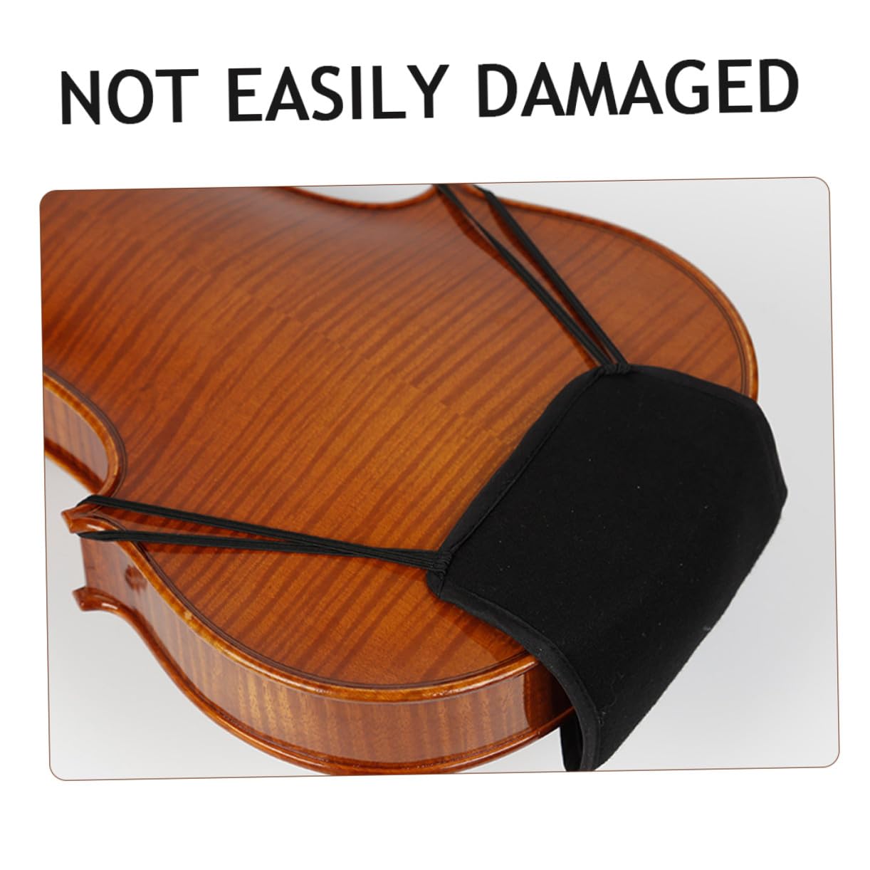 Coussin de Menton de Violon Respirant et Absorbant pour Accessoire de Protection du Menton en Tissu Léger pour Violonistes en Performance Plusieurs styles