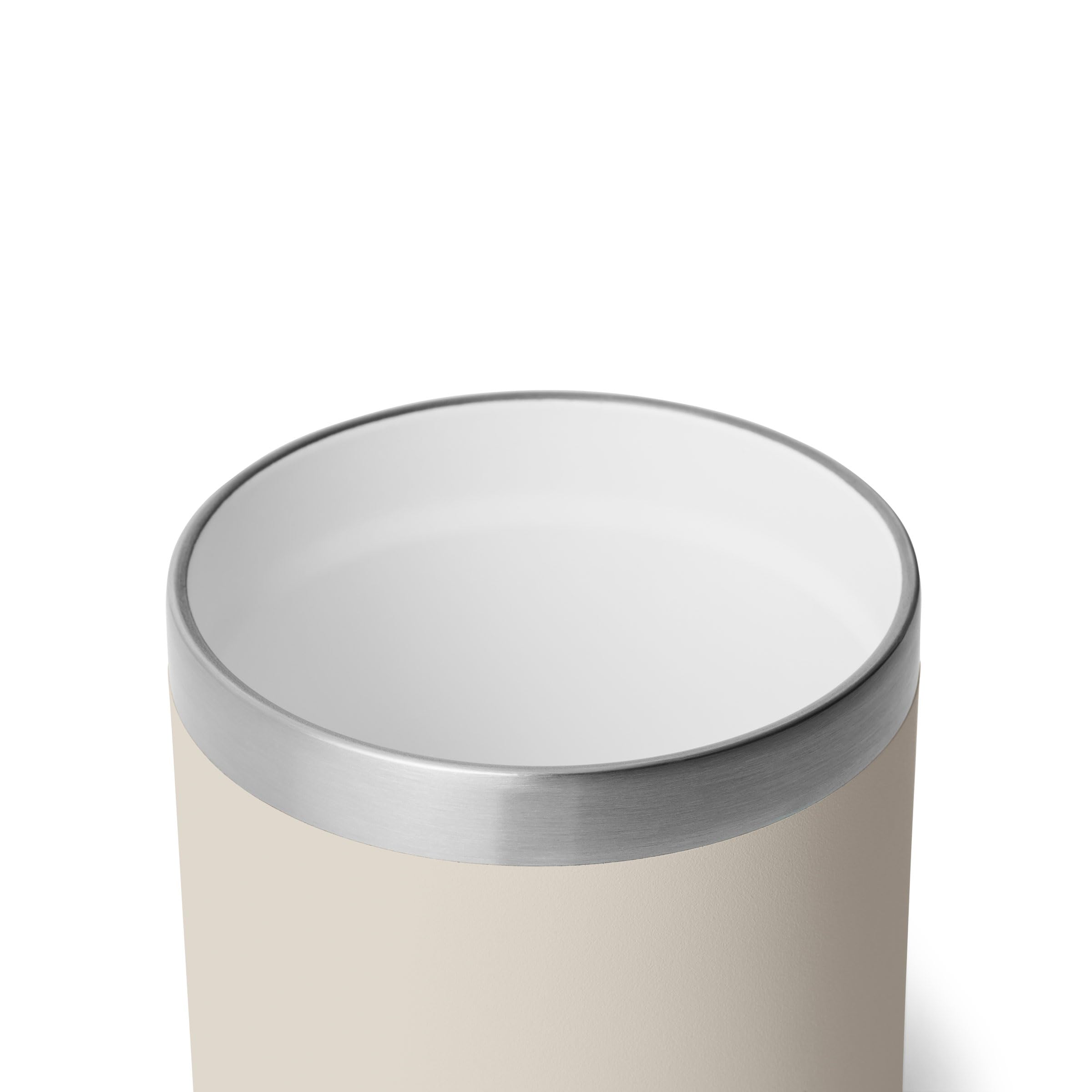 YETI Rambler 10 oz Ceramic Lined Lowball 2.0, Vacuum Insulated with MagSlider Lid, Cape Taupe - 3