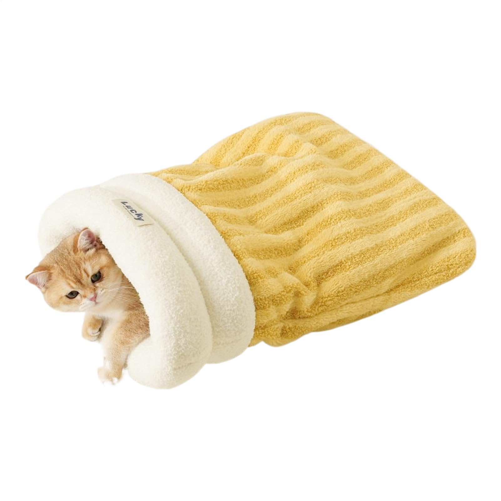 Saco de dormir para gatos lavable para interior y viajes en coche