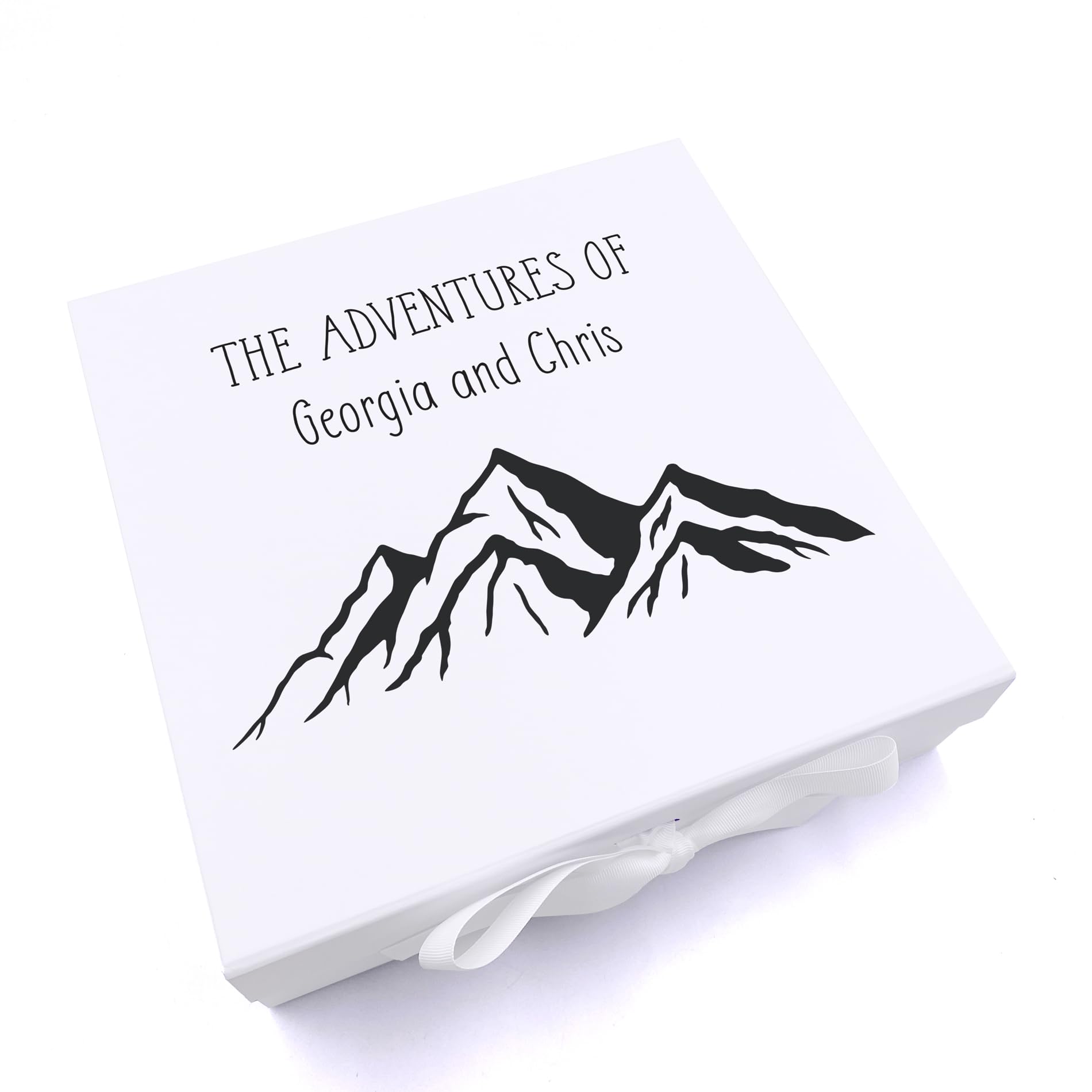 ukgiftstoreonline Personalised Adventures of Travel Keepsake Memory Box Gift (Large)