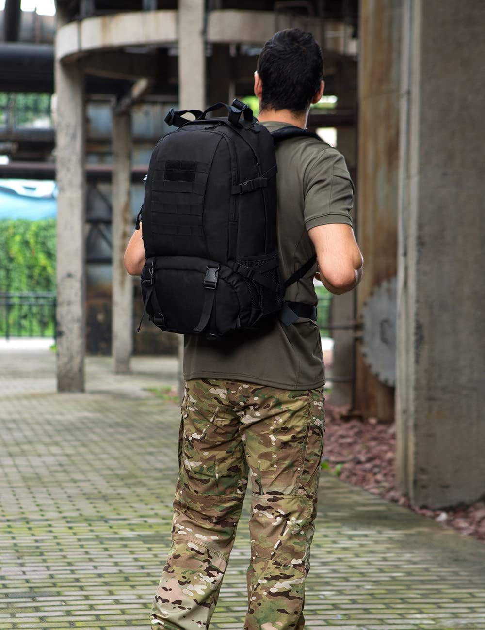 Tactical Backpack 40L Assault Rucksack Molle Military Daypack