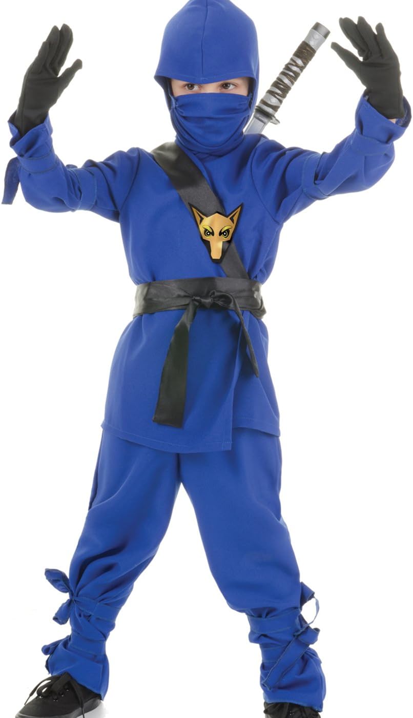 Amazon.com: UNDERWRAPS boys Children's Blue Ninja Costume