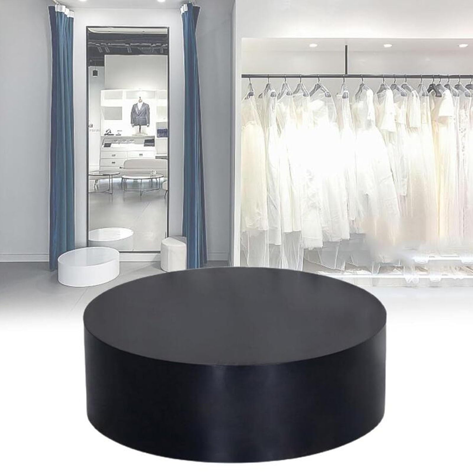 Base de plate-forme d'affichage de mannequins de vitrine et supports de socle de décoration