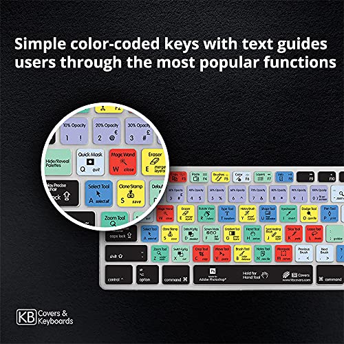 Funda KB Covers para teclado Photoshop QWERTY: optimiza tu estudio digital 3