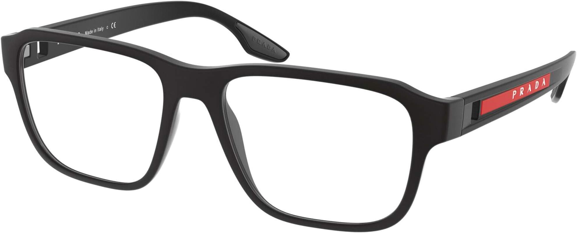 Linea Rossa PRADA LINEA ROSSA VPS 04N men Eyewear Frames BLACK RUBBER 54/17/145