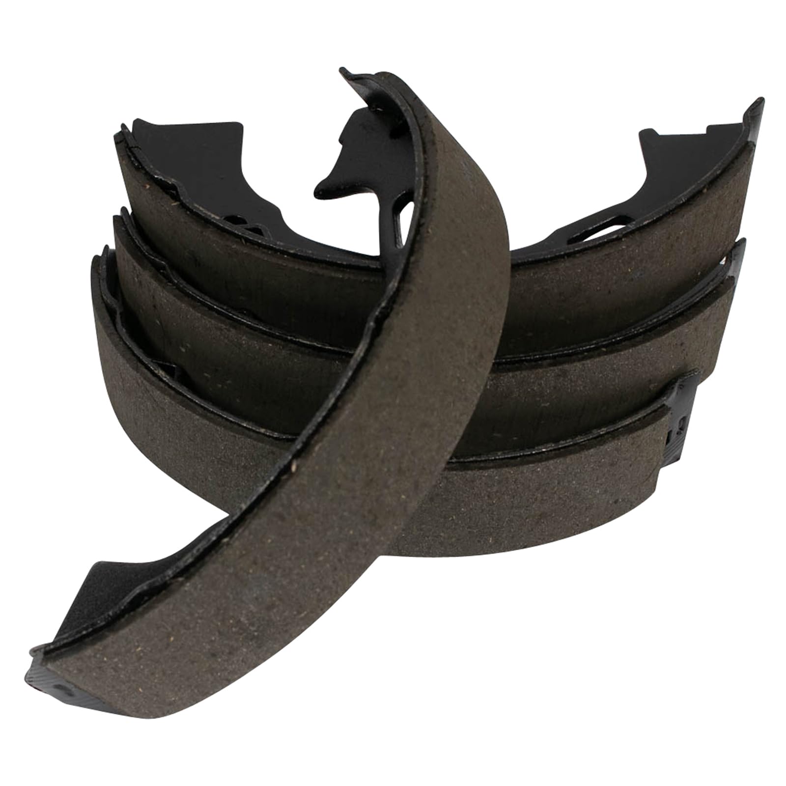 TRQ Rear Parking Brake Shoe Set
